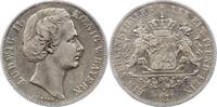 Bayern Wappentaler Ludwig II. 1864-1886. -