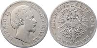 Bayern 2 Mark Ludwig II. 1864-1886. -