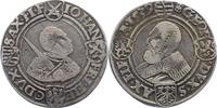 Sachsen-Kurfürstentum Taler Johann Friedrich und Georg 1534-1539. -