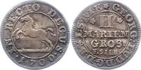 Braunschweig-Calenberg-Hannover 2 Mariengroschen Georg Ludwig 1698-1714. -