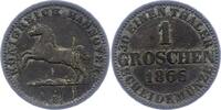 Braunschweig-Calenberg-Hannover 1 Groschen Georg V. 1851-1866. -