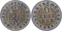 Hessen-Darmstadt 6 Kreuzer Ludwig I. 1806-1830. -