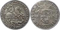 Mansfeld-vorderortische Linie zu Eisleben 1/3 Taler Johann Georg III. 1663-1710. -