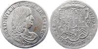 Brandenburg-Preußen 1/3 Taler Friedrich Wilhelm 1640-1688. -