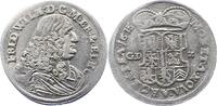 Brandenburg-Preußen 1/3 Taler Friedrich Wilhelm 1640-1688. -