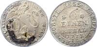 Hessen-Kassel 1/6 Taler Friedrich II. 1760-1785. -
