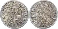 Brandenburg-Preußen 1/12 Taler Friedrich Wilhelm 1640-1688. -