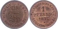Mecklenburg-Schwerin Pfennig Friedrich Franz II. 1842-1883. -