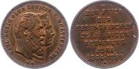Württemberg Bronzemedaille Karl 1864-1891. -