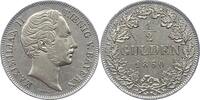 Bayern 1/2 Gulden Maximilian II. Joseph 1848-1864. -