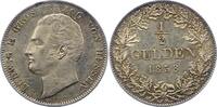 Hessen-Darmstadt 1/2 Gulden Ludwig II. 1830-1848. -