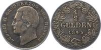 Hessen-Darmstadt 1/2 Gulden Ludwig II. 1830-1848. -