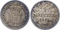 Bayern Kreuzer Ludwig II. 1864-1886. -