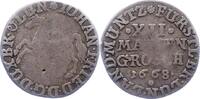 Braunschweig-Calenberg-Hannover 12 Mariengroschen Landmünze 1 Johann Friedrich 1665-1679. -