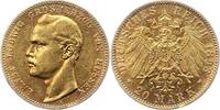 Hessen 20 Mark Gold Ernst Ludwig 1892-1918. -