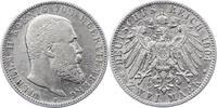 Württemberg 2 Mark Wilhelm II. 1891-1918. -
