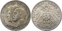 Anhalt 3 Mark Friedrich II. 1904-1918. -