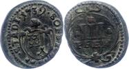 3 Pfennig 1739 Soest-Stadt  Dezentriert, sehr schön
