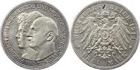 Anhalt 3 Mark Friedrich II. 1904-1918. -