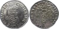 Schwarzburg-Sondershausen 2/3 Taler Christian Wilhelm I. 1666-1721. -