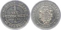 Sachsen-Albertinische Linie Neugroschen Johann 1854-1873. -