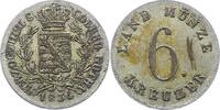 Sachsen-Coburg-Gotha 6 Kreuzer Ernst I. 1806-1844. -