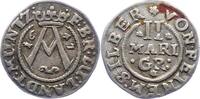 Braunschweig-Wolfenbüttel 2 Mariengroschen August der Jüngere 1635-1666. -
