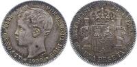 Spanien Peseta Alfons XIII. 1886-1931. -
