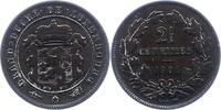 Luxemburg 2 1/2 Centimes Adolph von Nassau-Weilburg 1890-1905. -