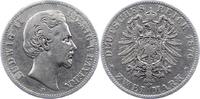 Bayern 2 Mark Ludwig II. 1864-1886. -