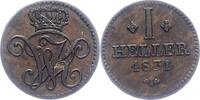 Hessen-Kassel Heller Wilhelm II. 1821-1847. -