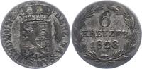 Nassau 6 Kreuzer Wilhelm 1816-1839. -