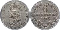 Nassau 6 Kreuzer Wilhelm 1816-1839. -
