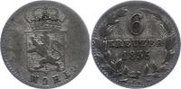 Nassau 6 Kreuzer Wilhelm 1816-1839. -