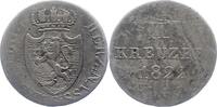 Nassau 3 Kreuzer Wilhelm 1816-1839. -