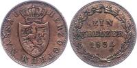 Nassau Kreuzer Wilhelm 1816-1839. -