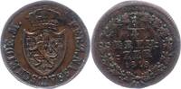 Nassau 1/4 Kreuzer Wilhelm 1816-1839. -