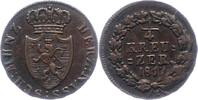 Nassau 1/4 Kreuzer Wilhelm 1816-1839. -