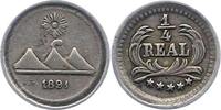 Guatemala 1/4 Real Republik 1821-2000. -