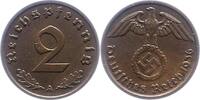 Drittes Reich 2 Reichspfennig -