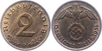 Drittes Reich 2 Pfennig -