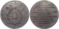 Münster-Bistum Zwittertaler auf den Tod Friedrich Christian von Plettenberg 1688-1706. -