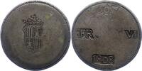 Spanien-Mallorca 30 Sueldos Ferdinand VII. 1814-1833. -