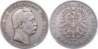 Hessen 5 Mark Ludwig III. 1848-1877. -