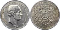 Sachsen 5 Mark Friedrich August III. 1904-1918. -
