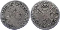 Frankreich 5 Sols aux insignes (1/16 Ecu) Ludwig XIV. 1643-1715. -