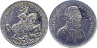 Brandenburg-Preußen Zinnmedaille Friedrich III. 1888. -