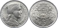 Lettland / Latvijas 5 Lati Republik 1918-1934. -