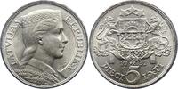 Lettland / Latvijas 5 Lati Republik 1918-1934. -