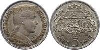 Lettland / Latvijas 5 Lati Republik 1918-1934. -